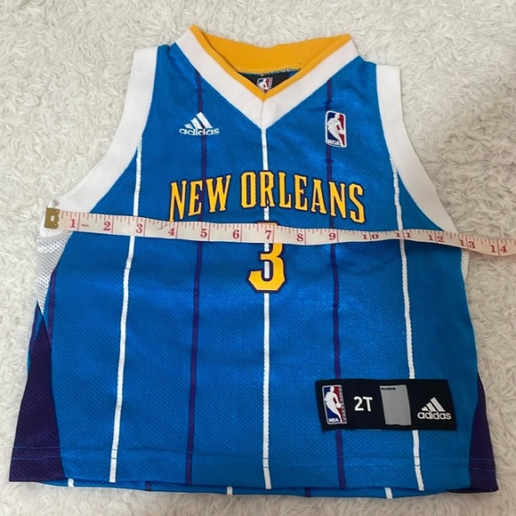 Adidas Blue and Yellow Basketball Jersey for baby’s - Picture 7 of 13